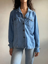 Load image into Gallery viewer, Vintage Denim Button Down Shirt
