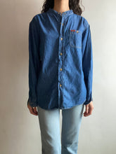 Load image into Gallery viewer, Vintage Denim Button-Down Shirt
